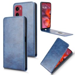 Flip tok Motorola Moto G05 / Moto E15 kék