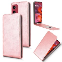 Flip tok Motorola Moto G05 / Moto E15 rózsaszín