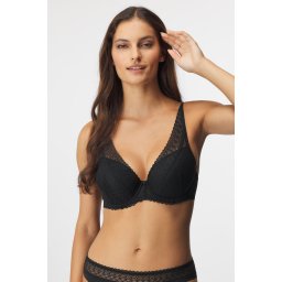 Passion melltartó, bélelt fekete 75C