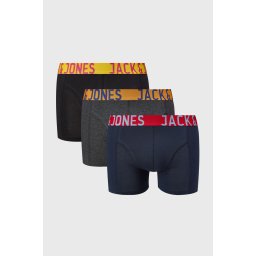 3PACK JACK AND JONES Crazy boxeralsó többszínű L