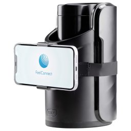 Kiiroo Keon - maszturbátor telefon tartó férfiaknak (fekete)