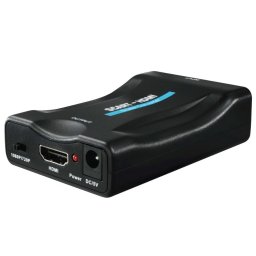SCART / HDMI átalakító fekete Hama (121775)