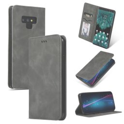 MAGNETIC Flip borító Samsung Galaxy Note 9 készülékhez szürke