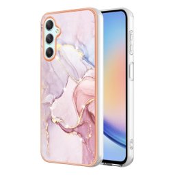 IMD MARBLE Védőburkolat Samsung Galaxy A25 5G ROSE GOLD telefonhoz