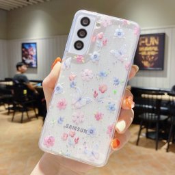 BLOOM Védőtok a Samsung Galaxy A55-höz 5G BUTTERFLY