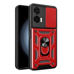 RING KAMERA Borító tartóval Motorola Moto G35 5G piros