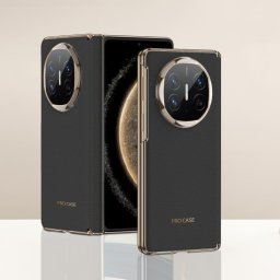 GKK LEATHER MAGSAFE Védőburkolat a Huawei Mate X6-hoz BLACK