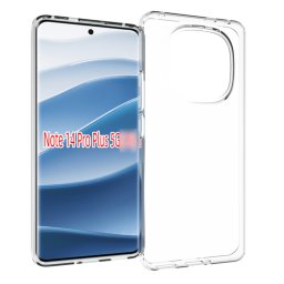 TPU Védőburkolat Xiaomi-hoz Redmi Note 14 Pro+ 5G átlátszó