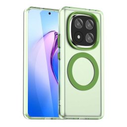 CANDY MAGSAFE Védőburkolat a Xiaomi-hoz Redmi Note 14 Pro+ 5G zöld