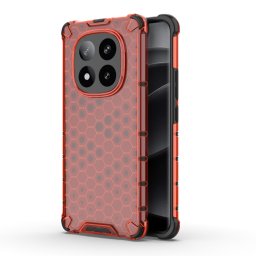 HONEYCOMB Védőburkolat Xiaomi Redmi Note 14 Pro+ 5G piros