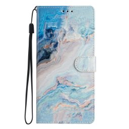 ART Tárcahuzat a Xiaomi-hoz Redmi Note 14 Pro+ 5G BLUE MARBLE