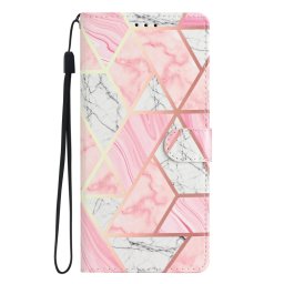 ART Tárcahuzat a Xiaomi-hoz Redmi Note 14 Pro+ 5G PINK MARBLE