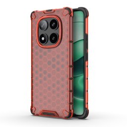 HONEYCOMB Védőburkolat Xiaomi Redmi Note 14 Pro 5G / Poco X7 piros