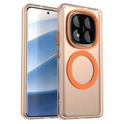 CANDY MAGSAFE Védőburkolat: Xiaomi Redmi Note 14 Pro 5G / Poco X7 narancs