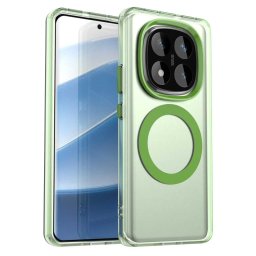 CANDY MAGSAFE Védőtok: Xiaomi Redmi Note 14 Pro 5G / Poco X7 zöld