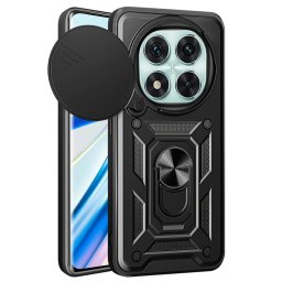 RING KAMERA Borító tartóval Xiaomi-hoz Redmi Note 14 Pro 5G / Poco X7 fekete