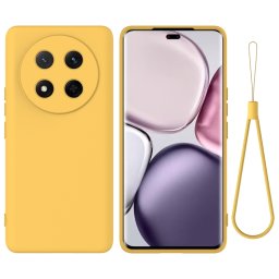 RUBBER Védőburkolat a Honor Magic7-hez Lite 5G sárga