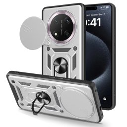 RING KAMERA Borító tartóval Honor Magic7-hez Lite 5G ezüst