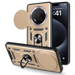 RING KAMERA Borító tartóval Honor Magic7 Lite 5G aranyhoz