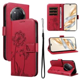 ART DANDELION Tárcatáska a Honor Magic7-hez Lite 5G piros