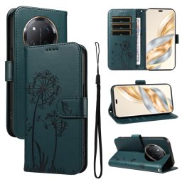 ART DANDELION pénztárcatok a Honor Magic7-hez Lite 5G sötétzöld