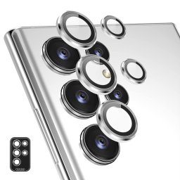 ENKAY ALU Kameraüveg Samsung Galaxy S25 Ultra 5G SILVER