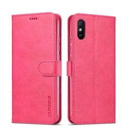 IMEEKE Wallet tok Xiaomi Redmi 9A / 9AT rózsaszín