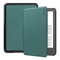 ENKAY LEATHER Flip tok Amazon Kindle 11. generáció 2022 / 2024, zöld