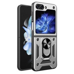 RING Fedél tartóval a Samsung Galaxy Z Flip6 számára 5G ezüst