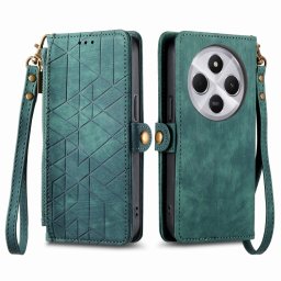 GEOM pénztárca tok Xiaomi-hoz Redmi 14C / Poco C75 zöld