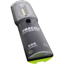 Nagy teljesítményű LED kézilámpa 5/1W, 6500K, 3,7V, 4400 mAh,Li-Ion,500/100lm,3/12h,IP54,IK08