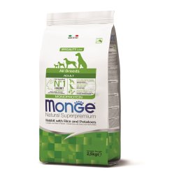 Monge Speciality Line All Breeds Adult Monoprotein száraz kutyatáp - nyúl, rizs és burgonya 2,5 kg