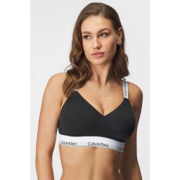 Calvin Klein Modern Cotton bélelt melltartó fekete L