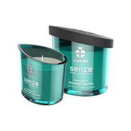 Swede Senze - masszázsgyertya - rózsa, narancs (50ml)