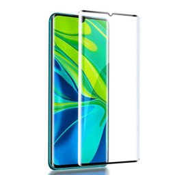 3D edzett üveg Xiaomi Mi Note 10 Lite Black