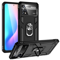 RING Védőburkolat Xiaomi Poco X4 Pro 5G fekete