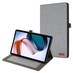FABRIC Flip tok Xiaomi Redmi Pad SE-hez szürke