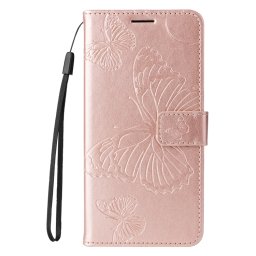 ART BUTTERFLY Tárcahuzat a Xiaomi-hoz Redmi Note14 5G rózsaszín