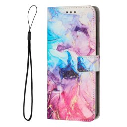 ART MARBLE Pénztárcahuzat a Xiaomi-hoz Redmi Note 14 5G PINK PURPLE