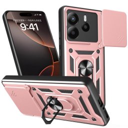 RING KAMERA Borító tartóval Xiaomi-hoz Redmi Note 14 5G rózsaszín