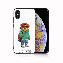 PROTEMIO MY ART Védőburkolat a Apple-hoz iPhone X / XS BEAR (177)