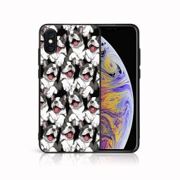 PROTEMIO MY ART Védőburkolat a Apple-hoz iPhone X / XS DOG (179)