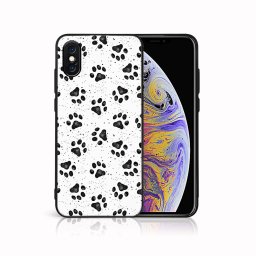 PROTEMIO MY ART Védőburkolat a Apple-hoz iPhone X / XS PAWS (185)