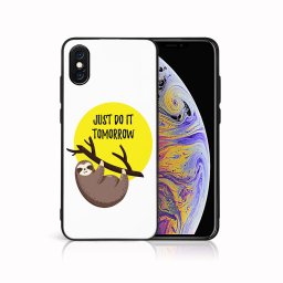 PROTEMIO MY ART Védőburkolat a Apple-hoz iPhone X / XS SLOTH (188)