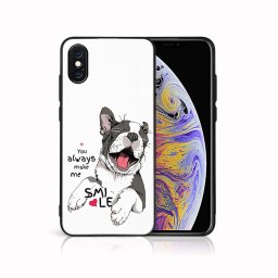 PROTEMIO MY ART Védőburkolat a Apple-hoz iPhone X / XS SMILE (189)