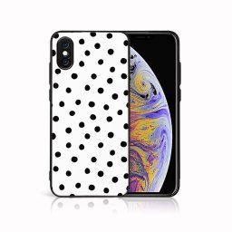 PROTEMIO MY ART Védőburkolat a Apple-hoz iPhone X / XS DOTS (168)