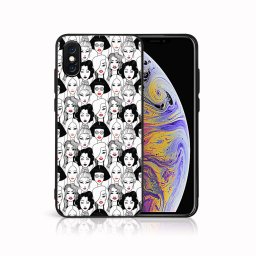 PROTEMIO MY ART Védőburkolat a Apple-hoz iPhone X / XS LIPSTICK (174)