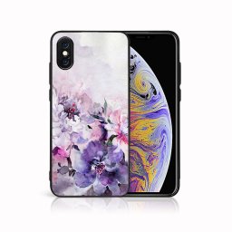 PROTEMIO MY ART Védőburkolat a Apple-hoz iPhone X / XS PEONIES (156)