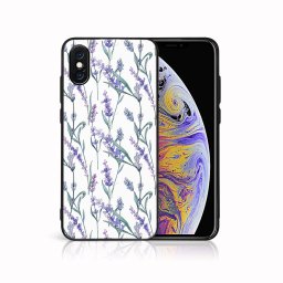 PROTEMIO MY ART Védőburkolat a Apple-hoz iPhone X / XS LAVENDER (157)