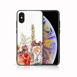 PROTEMIO MY ART Védőburkolat a Apple-hoz iPhone X / XS MEADOW (159)